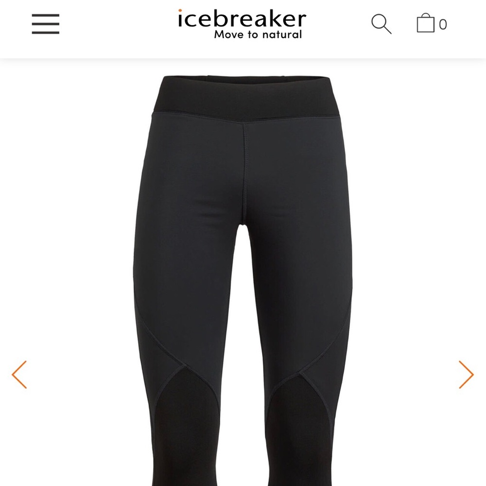 NWT icebreaker Tech Train Hybrid Tights